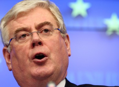 Tánaiste and Minister for Foreign Affairs Eamon Gilmore