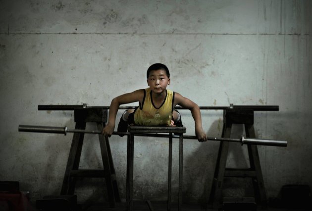 China's Child Athletes train at Amateur Sports School