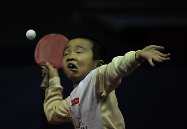 China's Child Athletes train at Amateur Sports School