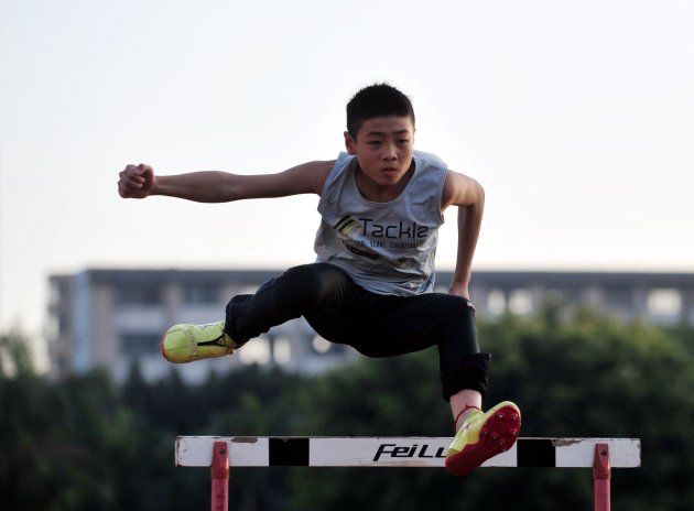 China's Child Athletes train at Amateur Sports School