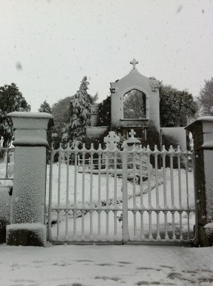 Reader Darren Englishby's photo shows heavy snow at Glencullen, near the Dublin-Wicklow border.