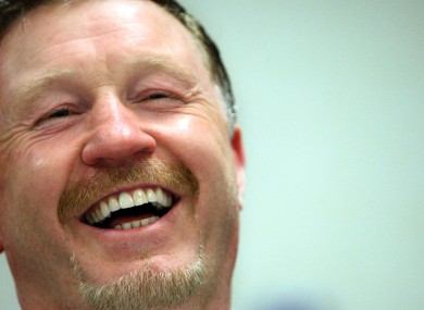 Collins: plotting one last fight at the age of 48.
