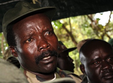 Nov. 12, 2006 file photo, the leader of the Lord's Resistance Army, Joseph Kony