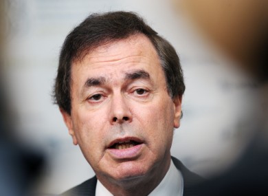 Minister for Justice and Equality Alan Shatter