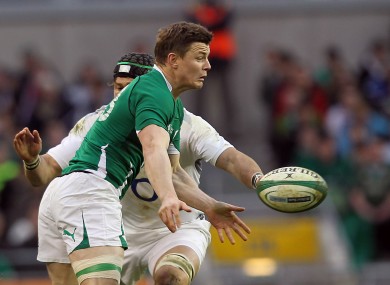 Brian O'Driscoll has a good recent record against England.