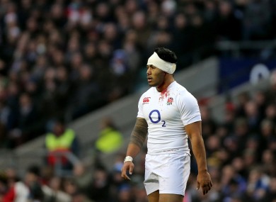 Manu Tuilagi scored an opportunistic try.