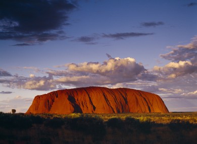 Uluru in Australia's Northern Territories