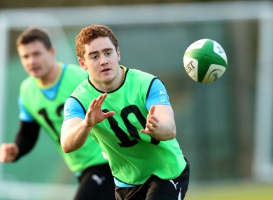 Big chance: Ulster's Paddy Jackson will be named at 10 today.