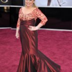 Actress Jacki Weaver wore two million dollars worth of jewels. 