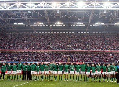 The Irish players answered their country's call today.