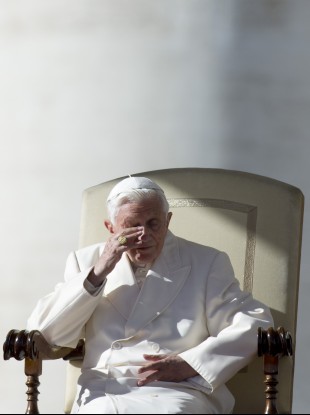 Pope Benedict XVI, who announced his resignation this week