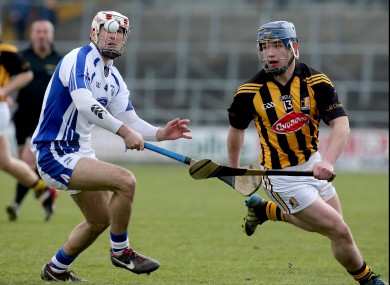 Ger Aylward moves past Stephen Daniels of Waterford