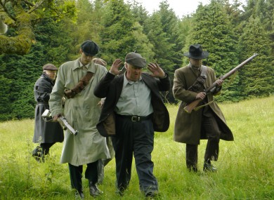 Dramatic reconstruction of the abduction of a suspected spy by IRA members.