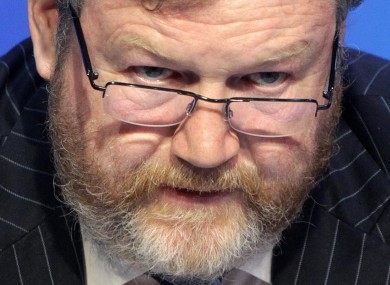 Minister for Health Dr James Reilly