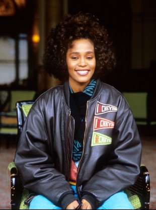 American soul singer Whitney Houston circa 1988